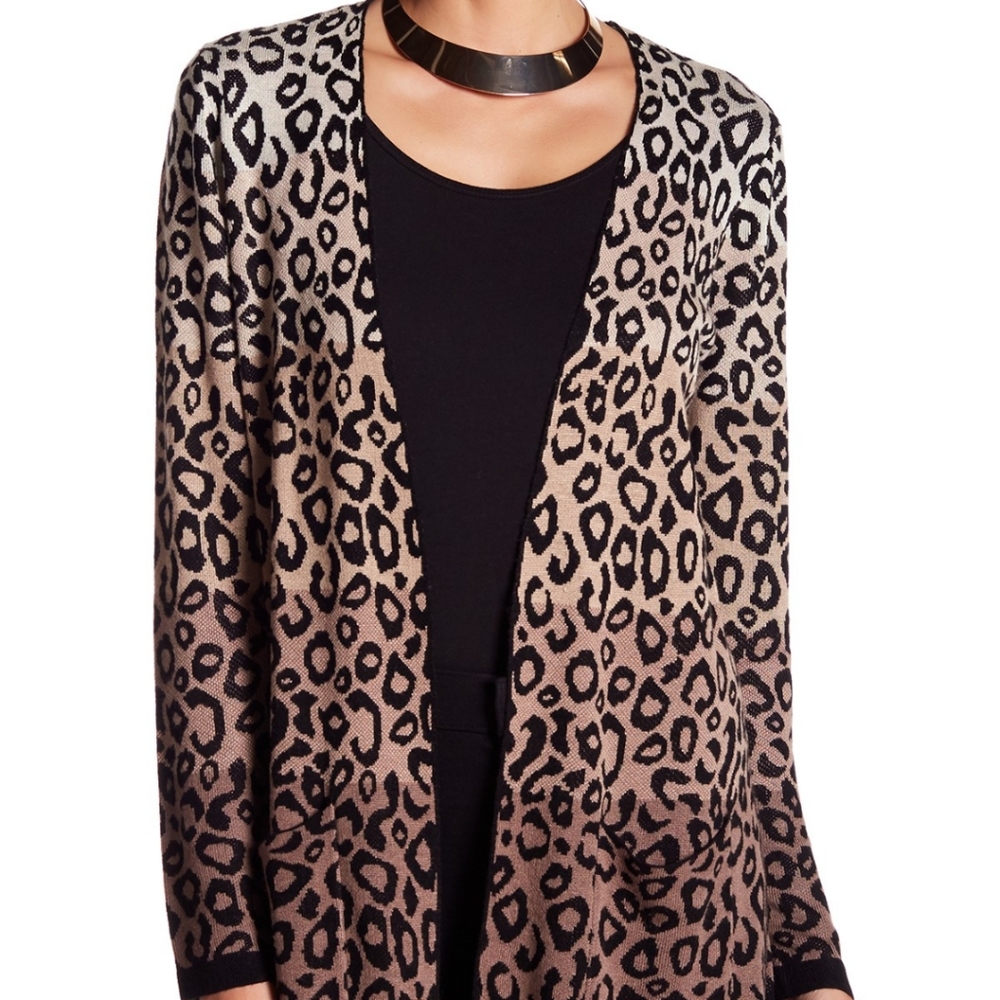 Joseph A leopard cardigan